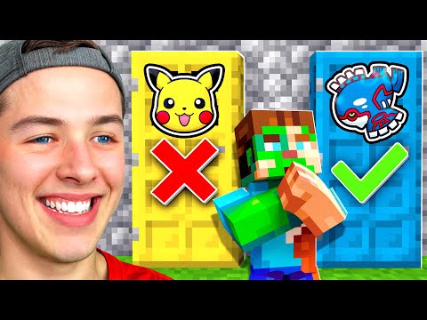 DO NOT Pick The WRONG DOOR in Minecraft Pokémon