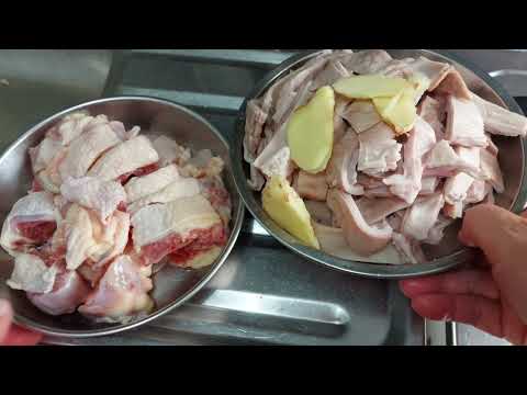 【文哥廚房】 家庭製作 ，胡椒豬肚雞煲， 具有行氣，健脾，暖胃，溫補，散寒 ，排毒的功效 ，超美味