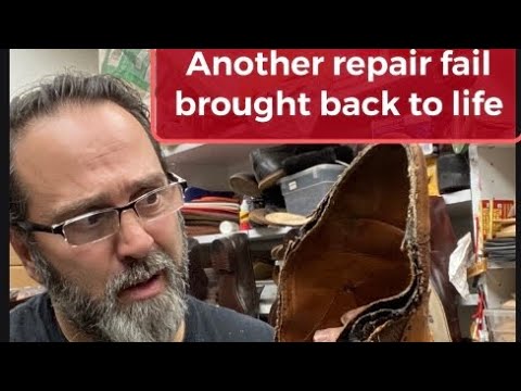 Another Shoe Repair Fail brought back to Life