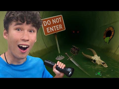 I Found Underground Tunnels Full of Lost Treasures!