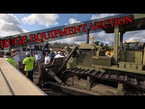 What did I buy and sell at the Jeff Martin heavy equipment and truck auction, stuff everywhere!