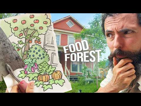 I turned my front yard into a FOOD FOREST in 1 year*