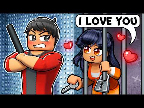 Escaping my CRUSH'S Prison In Roblox!