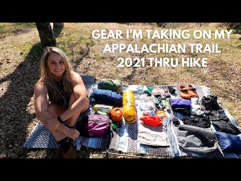 Appalachian Trail Thru Hike 2021 Gear List