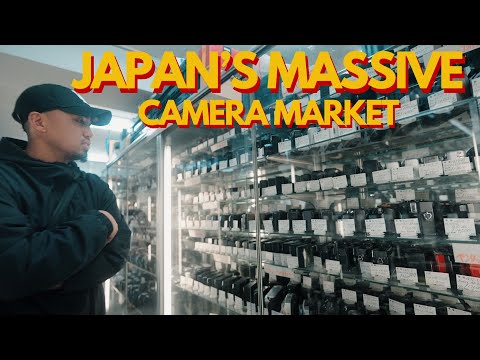 Exploring Japan’s Used Camera Market! (Film Camera thrifting!)