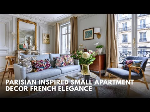 Parisian Elegance in a Small Home Classic Design Tailored for Modern Life