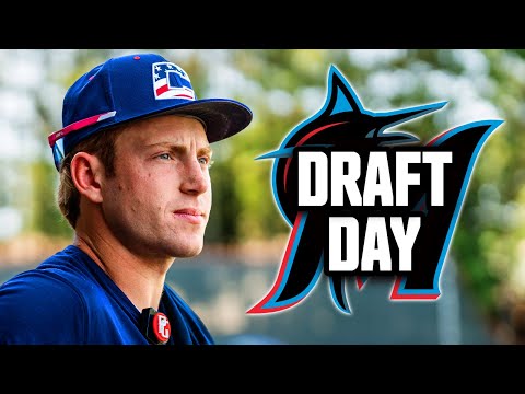 Draft Day With Miami Marlins 1st Round Pick! (PJ Morlando)