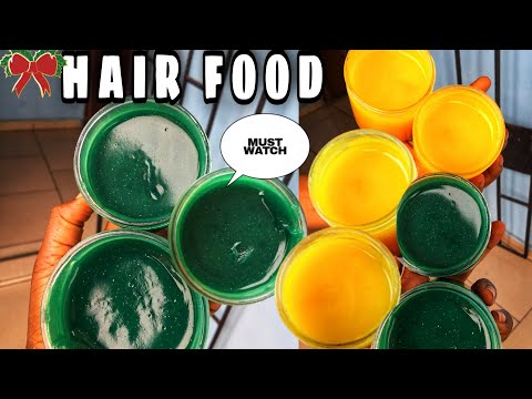 HOW TO MAKE HAIR FOOD FOR  SMALL BUSINESS | HAIR BOOSTER CREAM (EASY METHOD) #haircream #hairgrowth
