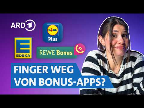 LIDL, REWE, EDEKA: The tricks behind their bonus apps | BUY BETTER SWR