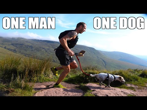 I tried to run a marathon over a mountain....with my little dog