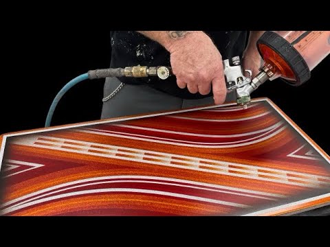 Lowrider Patterns,Candy Paint on Metal Flake with Rob Vanderslice