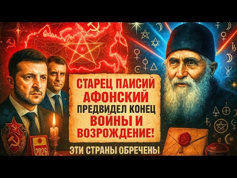 ЭТИ СТРАНЫ ОБРЕЧЕНЫ! СТАРЕЦ ПАИСИЙ АФОНСКИЙ полностью описал 2026 год для Украины и Европы
