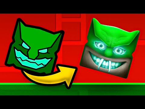 I Made Geometry Dash Youtuber Icons REALISTIC
