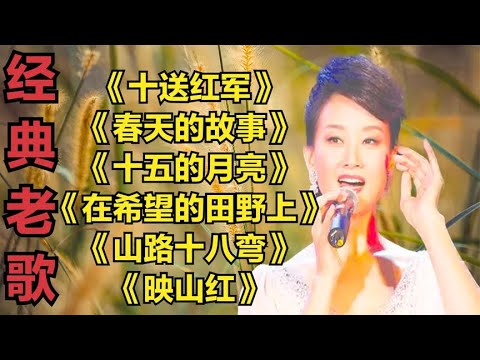 经典老歌《十送红军》《春天的故事》《十五的月亮》《映山红》