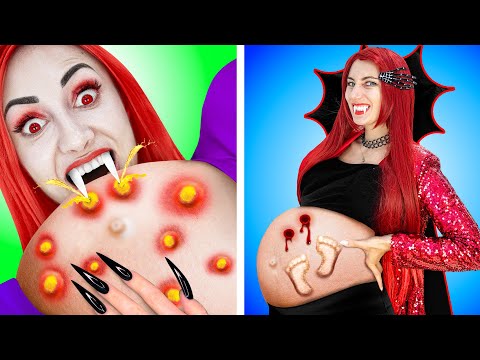 PREGNANT VAMPIRE | PREGNANT PARENTING LIFEHACKS AND GADGETS BY CRAFTY HYPE