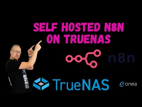 Self hosted n8n – Install and backup on TrueNAS