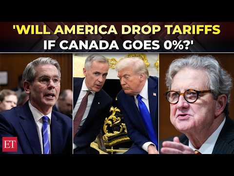‘What will America do?’: Sen John Kennedy presses Secy Bessent on dropping tariffs if Canada goes 0%