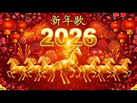2026 新年歌🧨 2026 春节音乐精选 🐎 不可错过的春节热门金曲 🏮Top 100 Chinese Traditional Lunar New Year Music