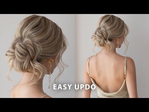 Easier Than It Looks Updo ❤️✨ Wedding Hairstyle, Wedding Guest, Prom