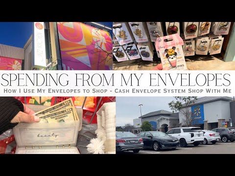 How I Shop Using the Cash Envelope System | Shop With Me | Spending From My Cash Envelopes