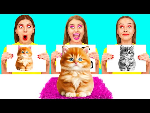 Who Draws it Better Take The Prize | Drawing Hacks by BaRaDa Best