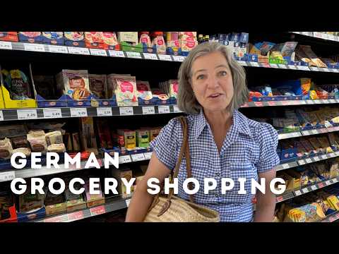 Shopping in a German Supermarket