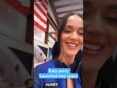 #blueoriginmade the 🚀with #katyperry tofloat on #space . #jeffbezos #darkhorse #fiancee  #elonmusk