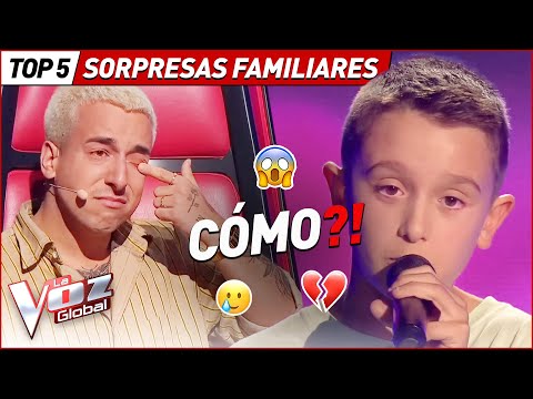 ¿Reconocerán los COACHES a sus FAMILIARES en La Voz? 😱