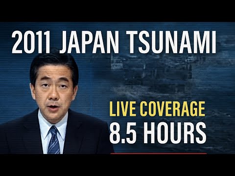 2011 Japan Earthquake & Tsunami — Live Broadcast