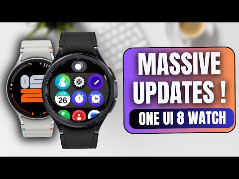HUGE UPDATE ! ONE UI 8 watch Arrives for Galaxy Watch 6 / 7