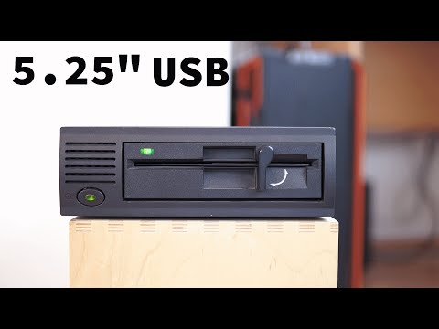 How to build a working external 5.25" USB Floppy Drive