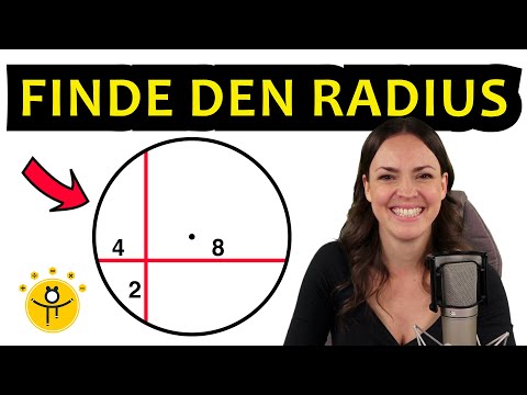 Ein schönes Geometrie Rätsel – Wie lang ist der Radius?