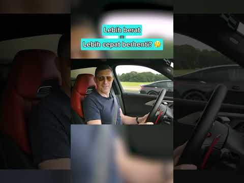 Lebih berat = Lebih cepat berhenti? 🤔