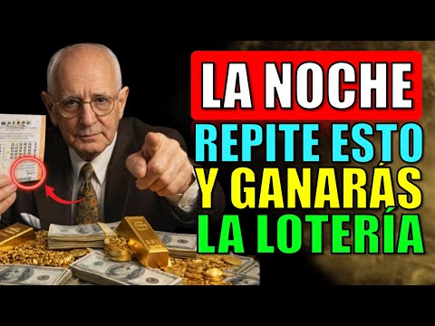 SILENCIO: Haz esto antes de dormir y manifiesta lo que deseas en la Lotería - Napoleon Hill