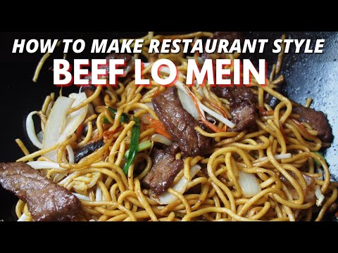 How YOU Can Cook the BEST Beef Lo Mein EVER | Wally Cooks Everything