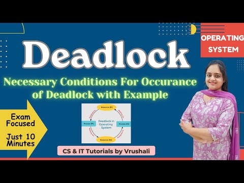 OS 16 : Deadlock | Conditions of Occurance of Deadlock in OS | In just 10 Minutes