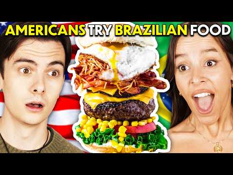 Americans Try Brazilian Food For The First Time!