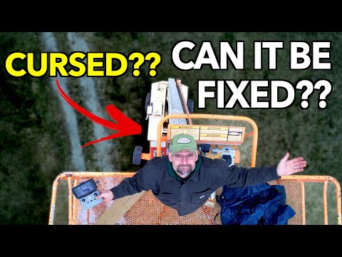 Boom Lift Engine Repair. Can I Finally Fix It??? JLG 80HX. Ford LRG-425 engine.