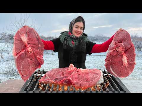 The Most Delicious Steak You'll Ever See! Watch the Full Process!