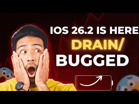 iOS 26.2 is HERE: The Battery FIX & The Liquid Glass Slider Apple Finally Gave Us