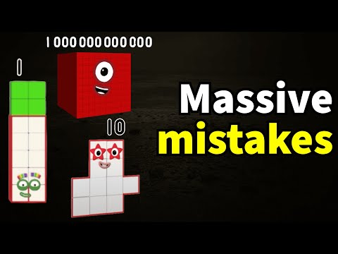 You Didn't Notice These Numberblocks Errors