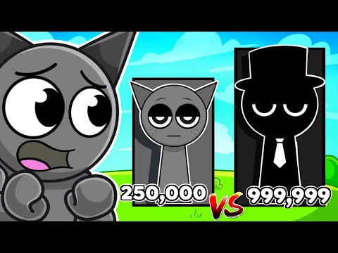 GRAY vs BLACK Power Level Comparison!