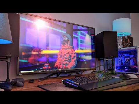 The BIGGEST Gaming Monitor Yet! - Asus ROG PG43UQ Review