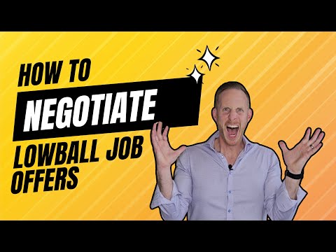 Salary Negotiation - BEST TIPS on Negotiating a Lowball Job Offers