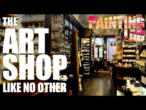 THE ART SHOP LIKE NO OTHER - Taking a tour of Cornelissen & Son