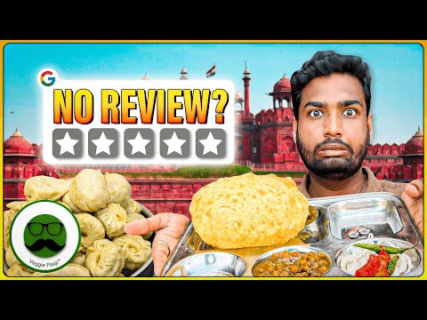 Only Eating at Restaurants with No REVIEWS | Veggie Paaji