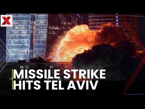 Iranian Missile Strike Hits Tel Aviv 1 Killed As Missile Hits Tel Aviv Area | NewsX World