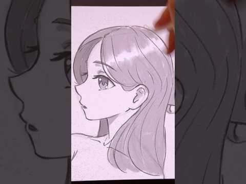 Digital Art Drawing Process on iPad and Procreate