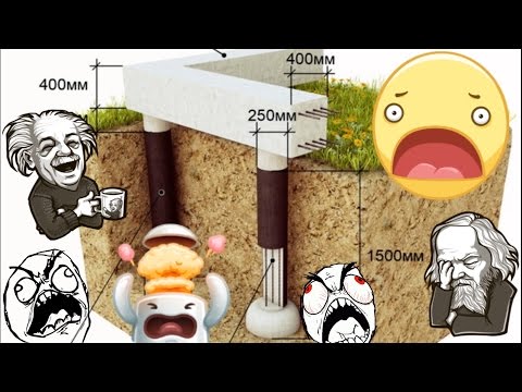 Расчет фундамента на примере свай ТИСЭ. Грунт. Арматура. # Строим ЖБ Дом