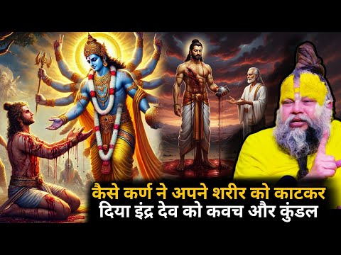 क्यों कहा जाता है सूर्यपुत्र कर्ण को सबसे बड़ा दानवीर 🤯कैसे इंद्र देव ने छल से मांगे कवच और कुंडल 